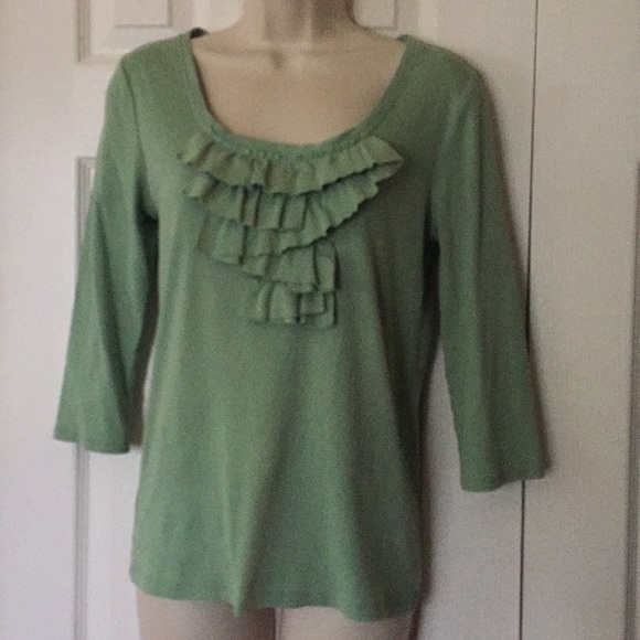 LOFT Tops - Ann Taylor LOFT ruffle top